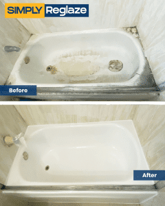 Vanity Countertop refinishing and reglazing in Temple City